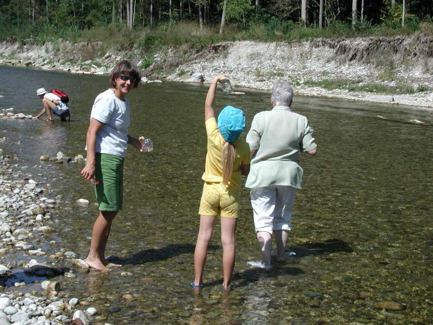 Gewässerperle Emme WWF