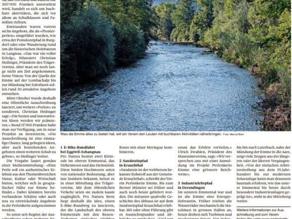 Medienberichte zur Ausschreibung