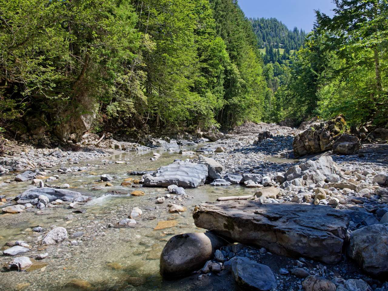Forschungstrip Emme: Wasserbag Kemmeriboden