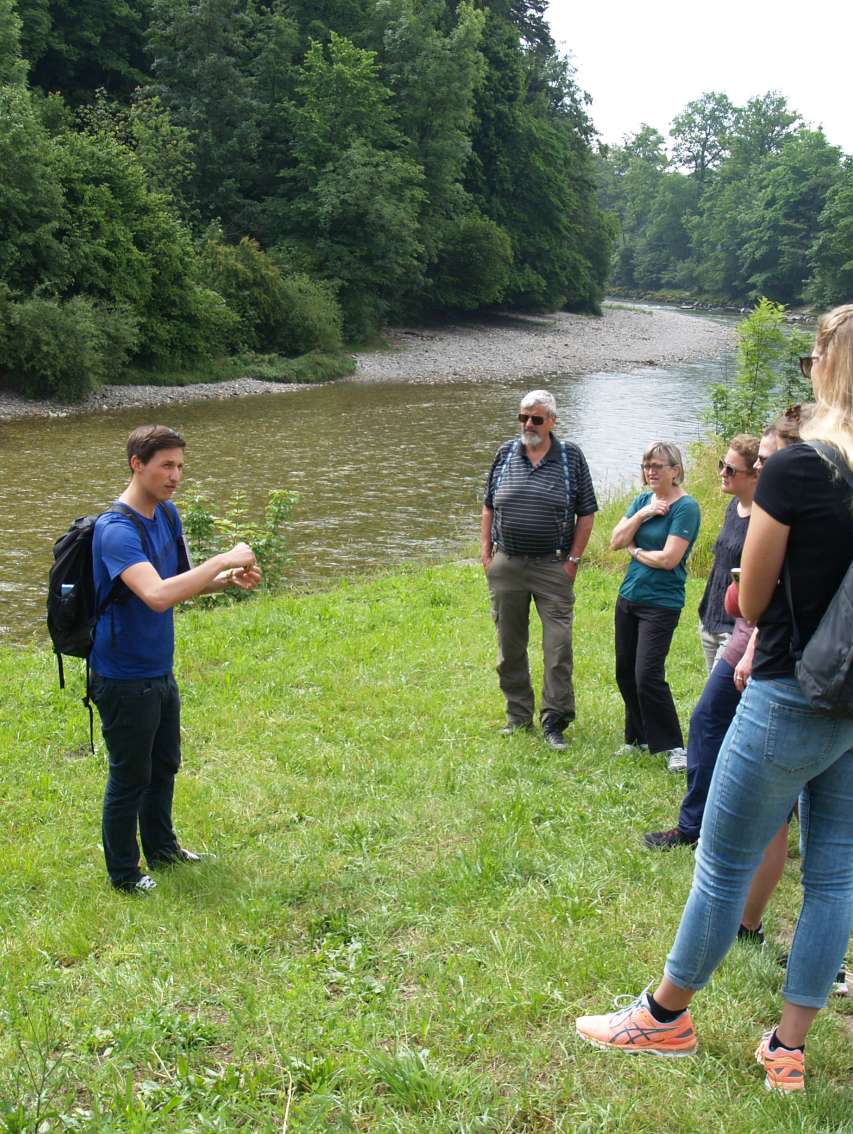 Exkursion mit Kevin Nobs